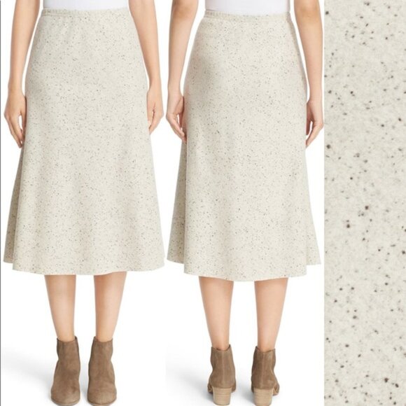 Lafayette 148 New York Dresses & Skirts - Lafayette 148 Donegal 100% Wool Flare Jersey Skirt-Womens Office Career Size L